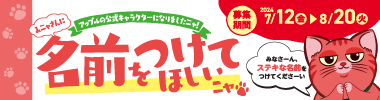 ねこちゃんネーミングキャンペーン!