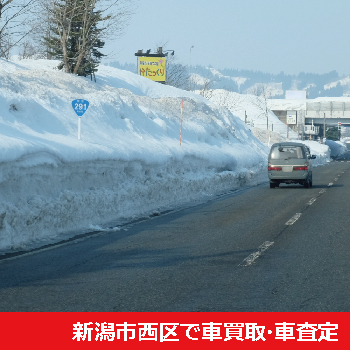 新潟市西区で車買取・車査定