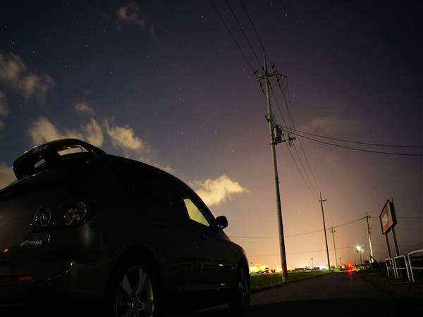 星空とAXELA