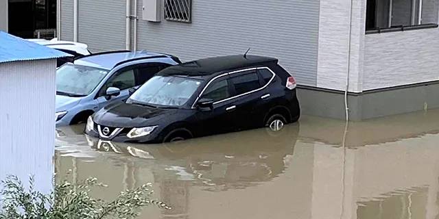 ゲリラ豪雨で傷む車の部位