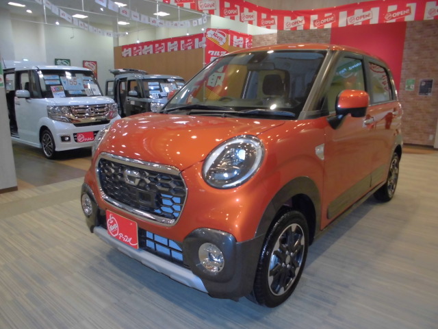 オレンジのダイハツ キャストアクティバgターボsa 入庫しました モラージュ柏店 中古車買取 中古車査定のアップル