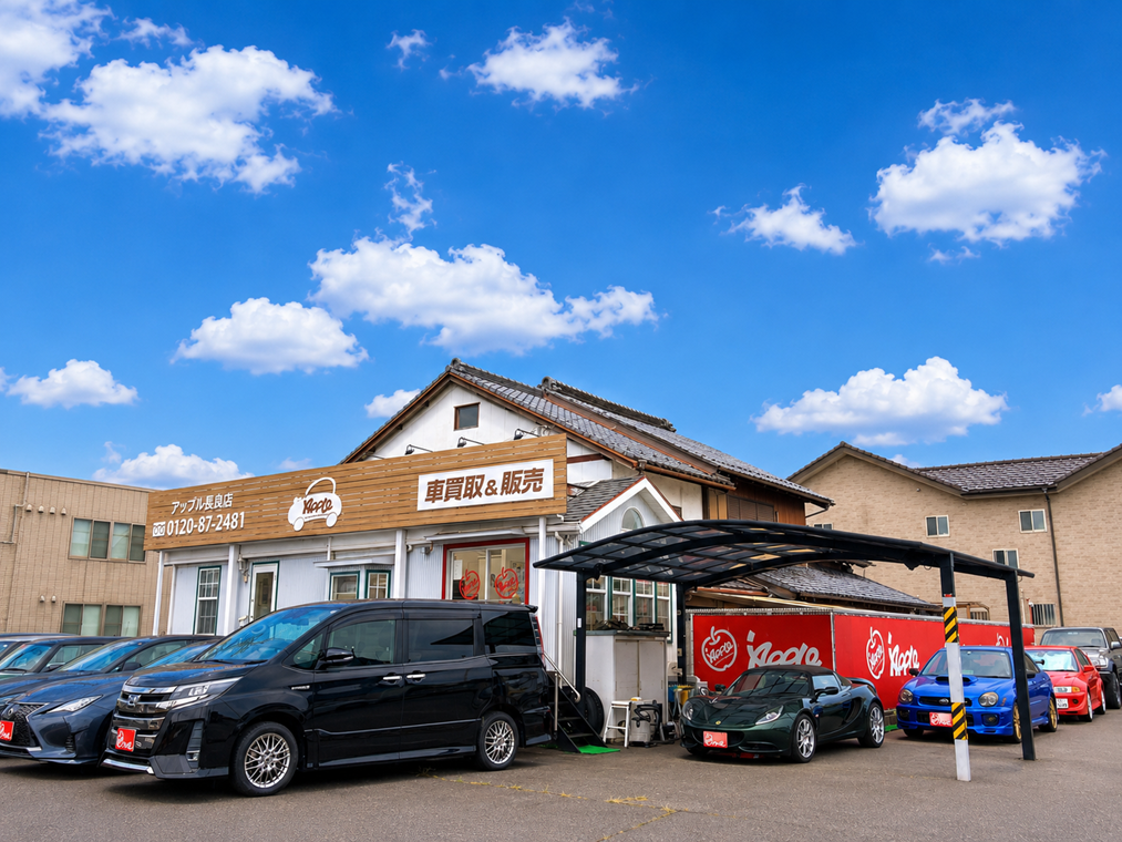 shikuname1で車買取・査定なら、アップル岐阜長良店にお越しください！