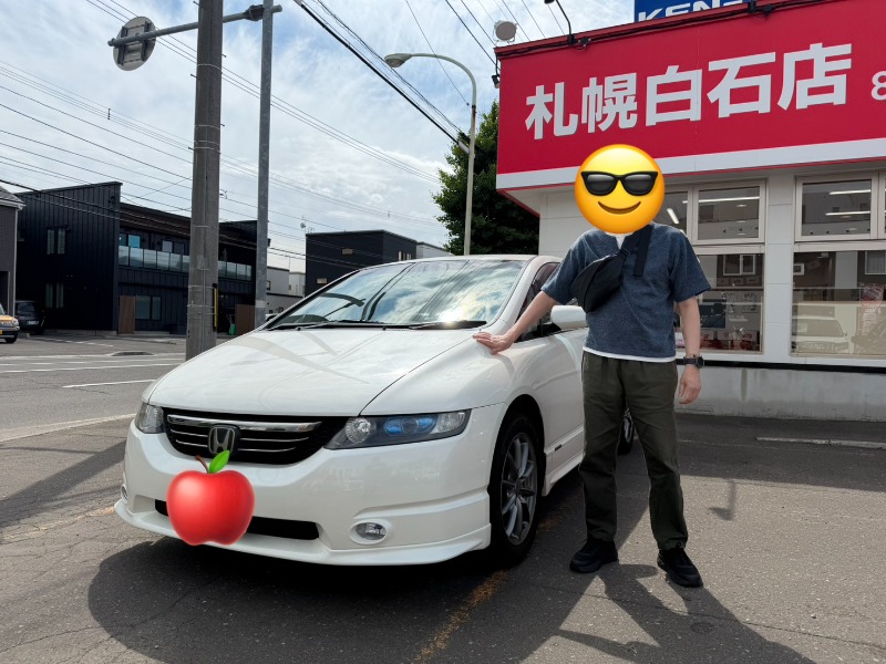 下取りオデッセイ！！！！！！｜札幌白石店 ｜中古車買取、中古車査定