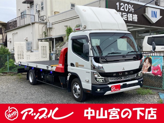 キャンター 積載車　極東フラトップZEROⅡ 2023