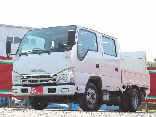 いすゞ エルフ 3 0ディーゼルt ダブルキャブ 13 ホワイト 中古車情報 中古車買取 中古車査定のアップル