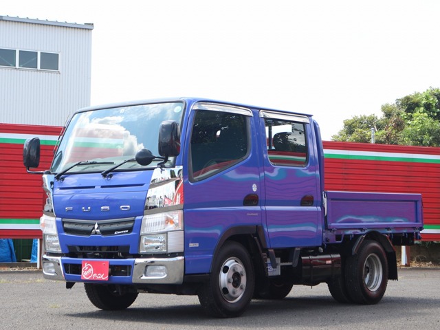 三菱ふそう キャンター Wキャブ 1 45トン積 15 ブルー 中古車情報 中古車買取 中古車査定のアップル