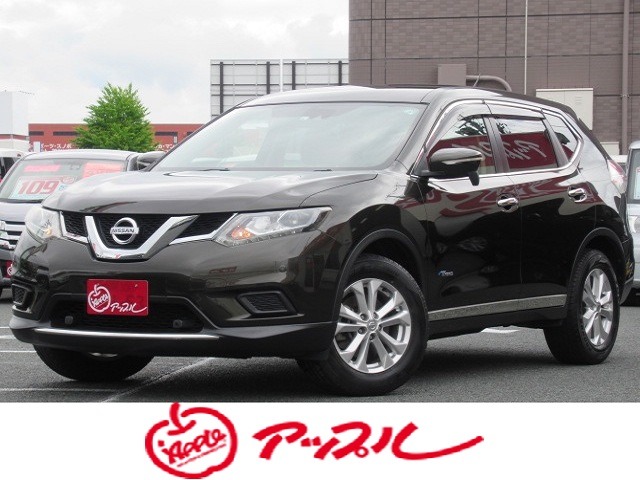 日産 エクストレイル 2 0 xハイブリッドeブレーキpkg 4wd 15 ダークグリーン 中古車情報 中古車買取 中古車査定のアップル