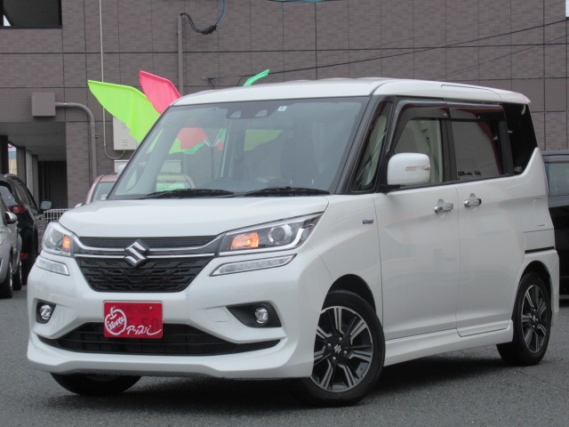 スズキ ソリオ 1 2バンディット ハイブリッドmv 4wd パールホワイト 中古車情報 中古車買取 中古車査定のアップル