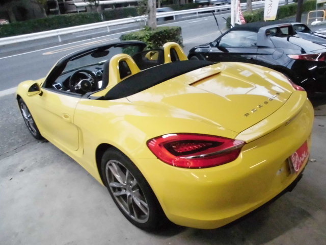ポルシェ ボクスター ボクスター Pdk 左h 13 イエロー 中古車情報 中古車買取 中古車査定のアップル ポルシェ ボクスター ボクスター Pdk 左h 13 イエロー 中古車情報 中古車買取 中古車査定のアップル