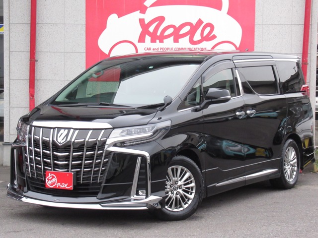 トヨタ アルファード 2 5s Cパッケージ 1オーナー 18 ブラック 中古車情報 中古車買取 中古車査定のアップル