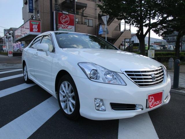 トヨタ クラウン 3 0ロイヤルサルーン 08 パールホワイト 中古車情報 中古車買取 中古車査定のアップル