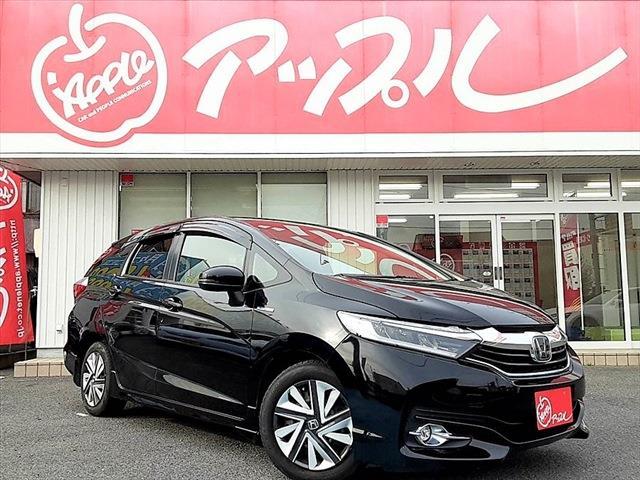 ホンダ シャトル 1 5ハイブリッドxホンダセンシング 18 ブラック 中古車情報 中古車買取 中古車査定のアップル
