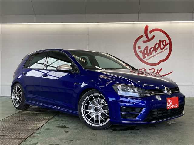 フォルクスワーゲン Vwゴルフ R 4wd 14 ブルー 中古車情報 中古車買取 中古車査定のアップル